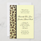 Faire-part de mariage de coutume d'empreinte de (Devant)