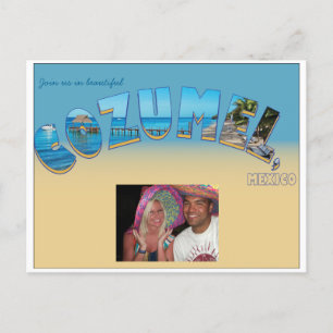 Faire-part de mariage de Cozumel
