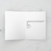 Faire-part de mariage de croisière (Intérieur)