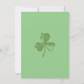 Faire-part de mariage de Croix celtique (Dos)