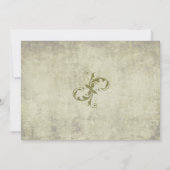 Faire-part de mariage de cru de jardin de (Dos)