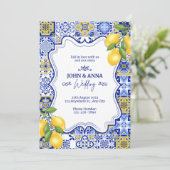 Faire-part de mariage de design indien (Debout devant)