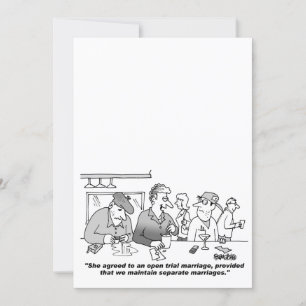 Faire-part de mariage de dessin personnalisable