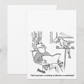 Faire-part de mariage de dessin personnalisé (Devant / Derrière)