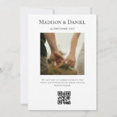 Faire-part de mariage de destination Coquillage Ne (Dos)