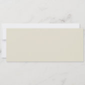 Faire-part de mariage de destination de billet (Dos)