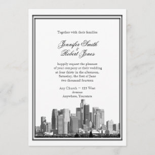 Faire-part de mariage de destination de Houston