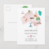 Faire-part de mariage de destination en Australie (Devant / Derrière)