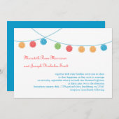 Faire-part de mariage de Doily Garland (Devant / Derrière)