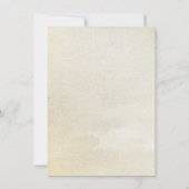 Faire-part de mariage de dragon perse (Dos)