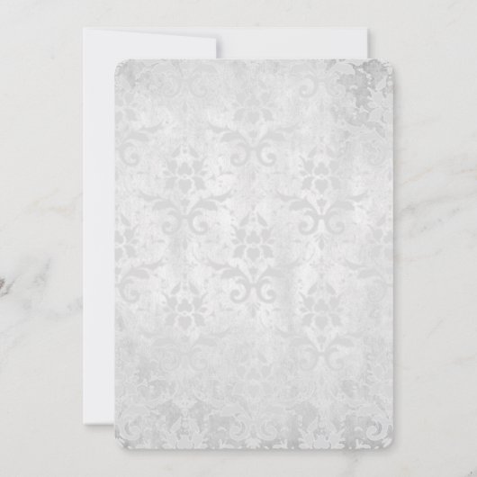 Faire-part de mariage de dragonette rose (Dos)