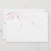 Faire-part de mariage de famille mixte (Dos)