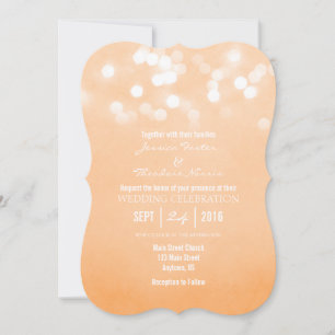 Faire-part de mariage de feux de Parties scintilla
