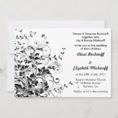 Faire-part de mariage de Flourish (Devant)