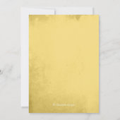 Faire-part de mariage de frontière de damassé (Dos)