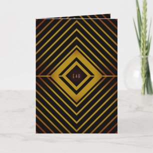 Faire-part de mariage de Gatsby Gold 2020