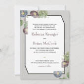 Faire-part de mariage de gloire du matin (Devant)