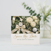 Faire-part de mariage de golf "Save the Date" (Debout devant)