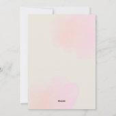 faire-part de mariage de grenade (Dos)