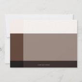 Faire-part de mariage de grues japonaises Whimsica (Dos)