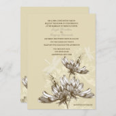 Faire-part de mariage de Imaginaire de dragonfly (Devant / Derrière)