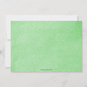 Faire-part de mariage de Jasmines Blanches (Dos)