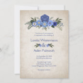 Faire-part de mariage de jeu de dés RPG (Devant)