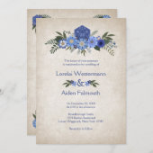 Faire-part de mariage de jeu de dés RPG (Devant / Derrière)