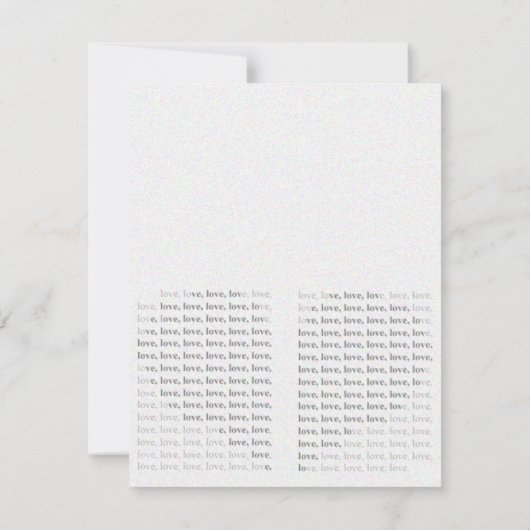 Faire-part de mariage de journal (Dos)