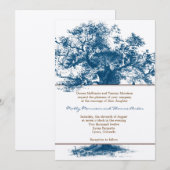 Faire-part de mariage de la bannière Arbor (Devant / Derrière)