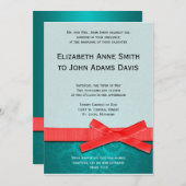 Faire-part de mariage de la collection Friends (Devant / Derrière)