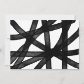 Faire-part de mariage de la frontière de brosse (Dos)