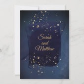 Faire-part de mariage de la marine de Bourgogne (Dos)