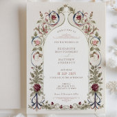 Faire-part de mariage de la Marine royale de Bourg