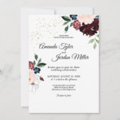 Faire-part de mariage de la Parties scintillant de (Devant)