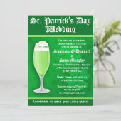Faire-part de mariage de la Saint Patrick (Debout devant)