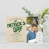 Faire-part de mariage de la Saint Patrick - AJOUTE (Debout devant)