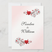 Faire-part de mariage de la Saint-Valentin (Dos)