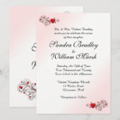 Faire-part de mariage de la Saint-Valentin (Devant / Derrière)