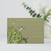 Faire-part de mariage de l'arbre de citron vert de (Debout devant)