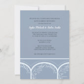 Faire-part de mariage de l'ardoise d'ouverture (Dos)