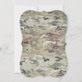 faire-part de mariage de l'Armée de l'Air OCP Camo (Dos)