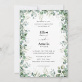 Faire-part de mariage de l'empattement de l'eucaly (Devant)