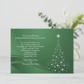 Faire-part de mariage de l'esprit de Noël (Debout devant)