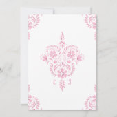 Faire-part de mariage de l'hérédité floue (Dos)