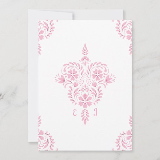 Faire-part de mariage de l'hérédité floue (Dos)