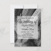 Faire-part de mariage de liège à vin rustique (Devant)