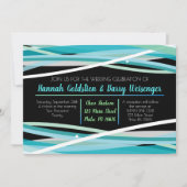 FAIRE-PART DE MARIAGE DE LIGNES SIMPLES (Devant)