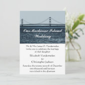 Faire-part de mariage de l'île Mackinac (Debout devant)