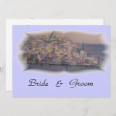 Faire-part de mariage de Lisbonne (Devant / Derrière)